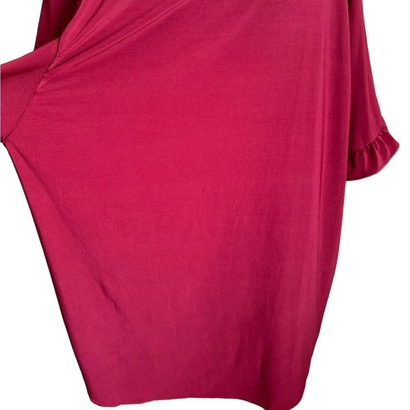 Star Vixen Women’s Ruffle Sleeve Top Size Large XL/2X - Picture 7 of 17